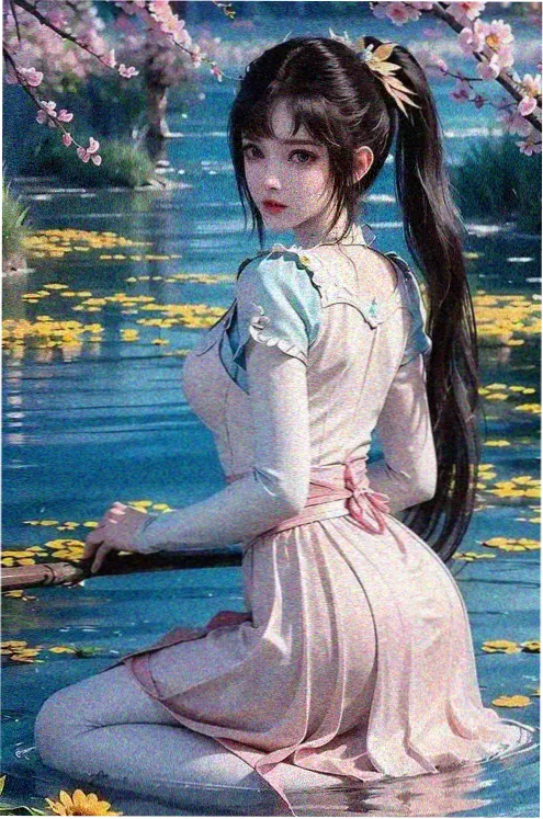 鲛人泪长安 古装人鱼剧预约海报